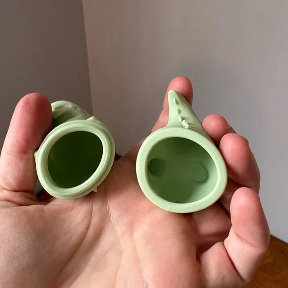 Dinosaur Tea Infuser Green Silicone Kawaii Cute Dopamine Decor T-Rex Dino Fun - Picture 8 of 9